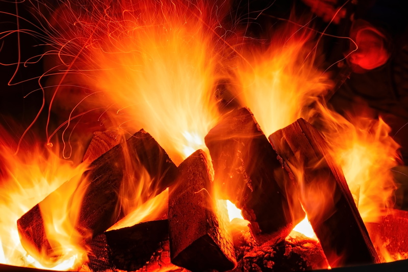 blaze, crackle, heat, full frame, long exposure, campfire, radio, heat - temperature, glow, fire, wood fire, bonfire, close-up, flame, inferno, wild, night