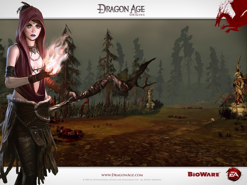 Dragon Age, Morrigan, video games, Dragon Age: Origins, 720P