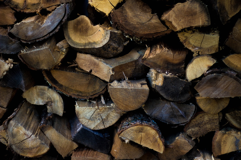 brown, 5K, firewood, outdoors, wood, minimalism