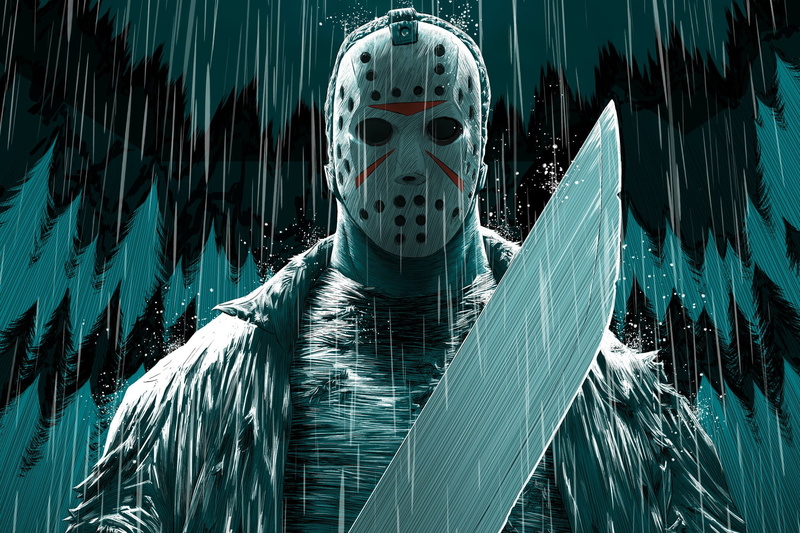 Friday The 13th, Mask, Jason Voorhees, 1080P, Movie