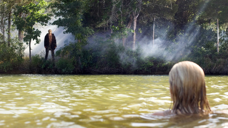 adventure, rural Scene, recreational Pursuit, outdoors, people, wet, stream, rear View, plant, hiking, environment, scenics - nature, woman, Jason Voorhees