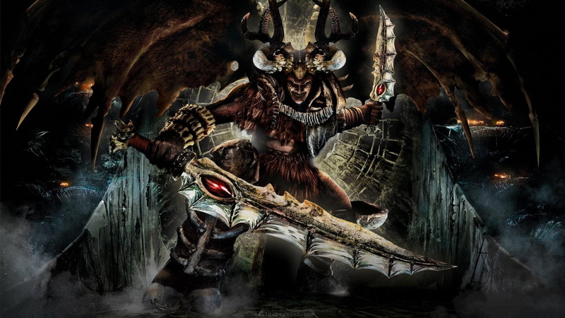 monster, game, spider witch, inferno, 1080P, games, s, creature, warrior, demon, dante