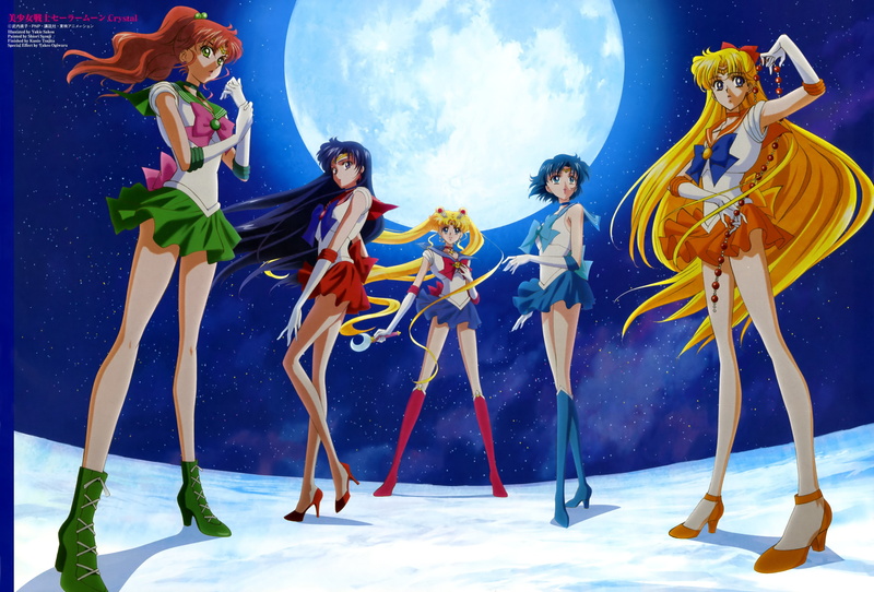 beautiful, sailor, characters, magic, hino, beauty, sakou, moon, dress, heels, group, crystal, aino, yukie, mizuno, hair, ami, rei, long, series, girls