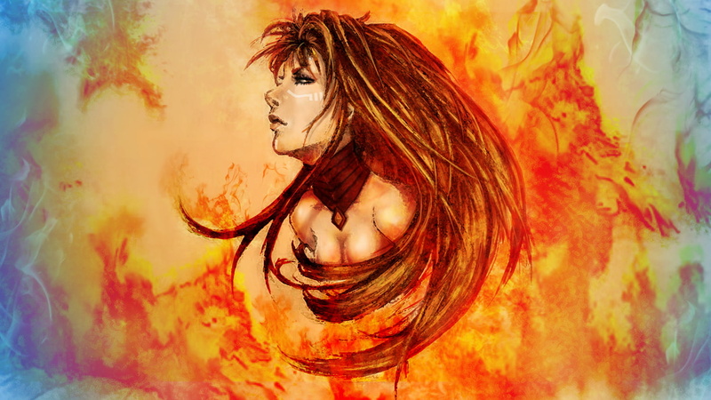 Defense of the ancient, Dota, Valve, hero, Valve Corporation, Lina, video games, Dota 2, 720P