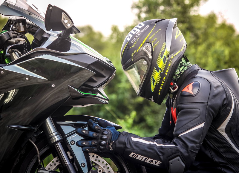 man, black, transportation, rider, ride, protection, holding, motoristum, wearing, outdoors, one person, leather, security, riding, helmet, safety, uniform