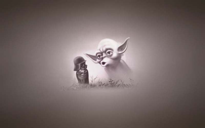 portrait, animal, mammal, pets, toy, humor, grass, backgrounds, vader, no People, white, happiness, spooky, gray, star wars, evil, minimalism