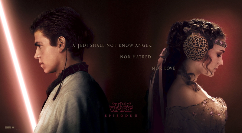 Padmé Amidala, Anakin Skywalker, Hayden Christensen, Star Wars Episode II: Attack Of The Clones, 4K, Star Wars, Natalie Portman
