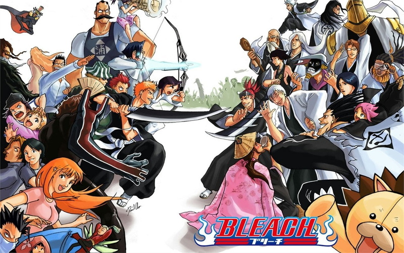 arts culture and entertainment, Kisuke Urahara, string instrument, women, Zangetsu (Bleach), 720P, Kenpachi Zaraki, Sousuke Aizen, guitar, music, group of people