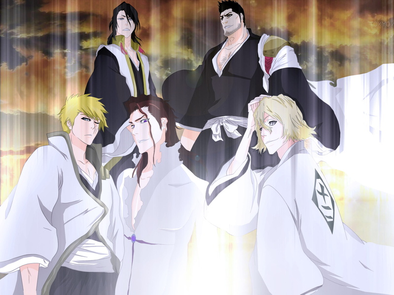 Isshin Kurosaki, Bleach, 1080P, Byakuya Kuchiki, Kisuke Urahara, Sōsuke Aizen