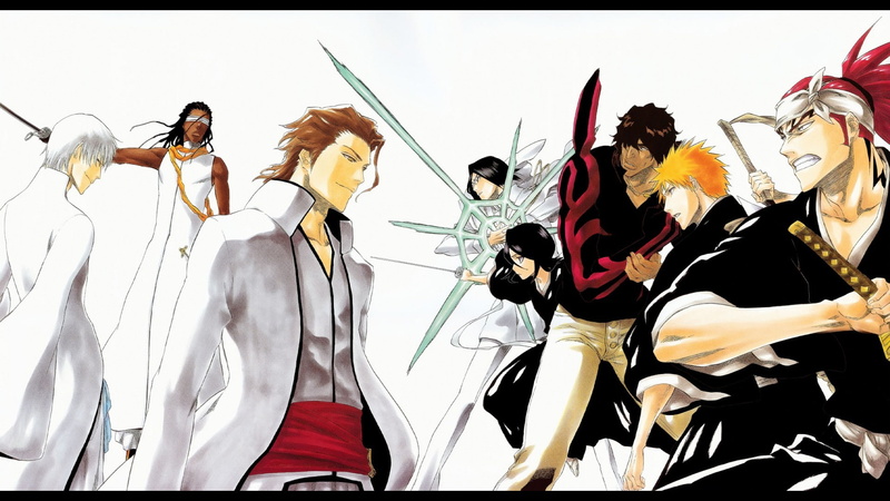 aizen, 1080P, kaname, white, bleach, ichimaru, sado, tousen, background, abarai, manga, gin, kuchiki, renji, ishida, rukia, kurosaki, ichigo, uryuu, sousuke