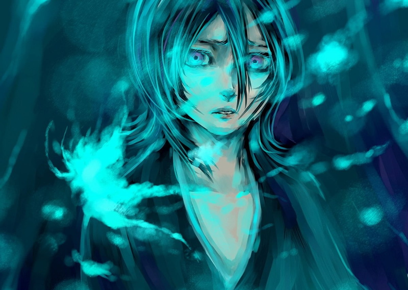 480P, NanFe, anime girls, Bleach, Kuchiki Rukia
