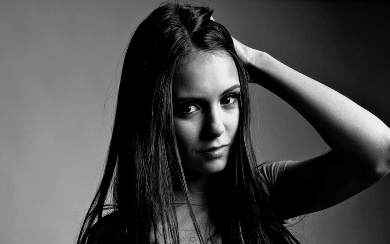nina, Elena Gilbert, 1080P, amp, white, black, dobrev