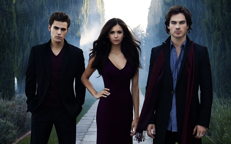 nina, diaries, damon, elena, men, ian, dobrev, blazer, 1080P, vampire, stefan, s, black, suit, poster
