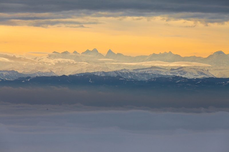 mountain range, schweiz, tranquility, non-urban scene, explore, mountains, snow, beauty in nature, nature, mountain peak, sunset, sky, cold temperature