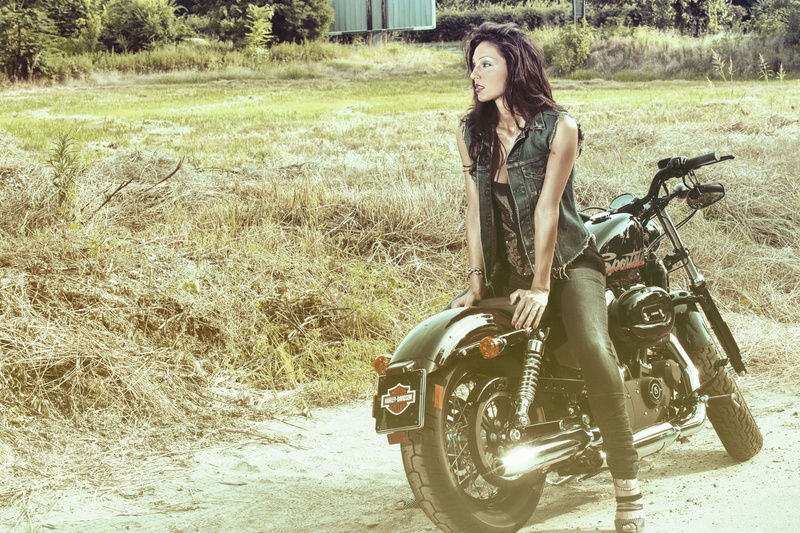 motorcycles, Jeans, italian, brac, high, heels, women, tatangelo, singers, ankle, harley, models, motorbikes, hd, bracelets, makeup, 720P, anna, art, davidson