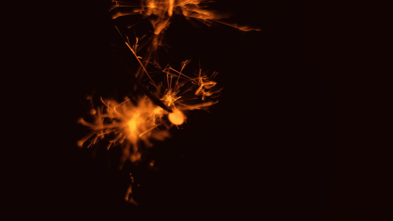 arts culture and entertainment, 4K, black background, crystal, fire - natural phenomenon, fireworks, leaf, nature, firework, night life, light, tree, symbol