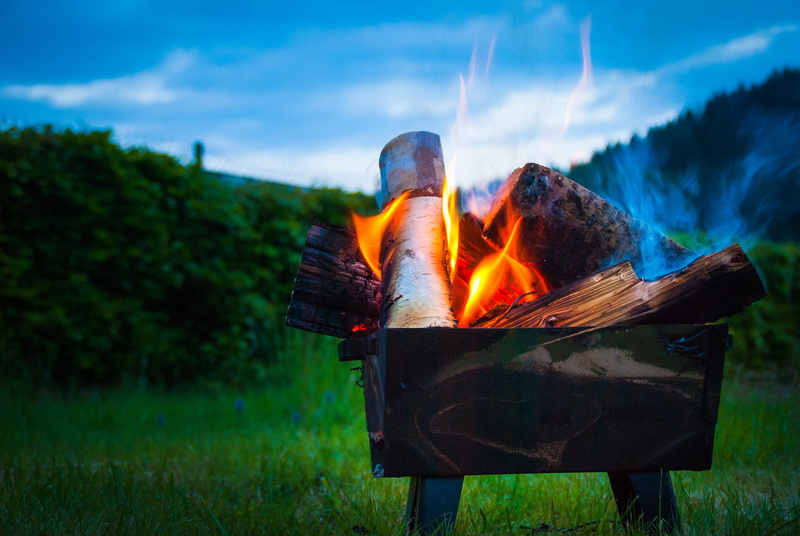 xonrupt-longemer, fire - natural phenomenon, brown, france, flame, heat, field, sky, bokeh, heat - temperature, green, bbq, no people, firewood, bonfire