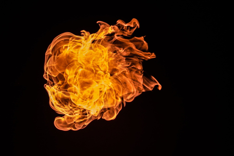 illustration, indoors, yellow, black color, orange, flame, close-up, motion, pollution, nature, orange color, no people, fire - natural phenomenon, 2K