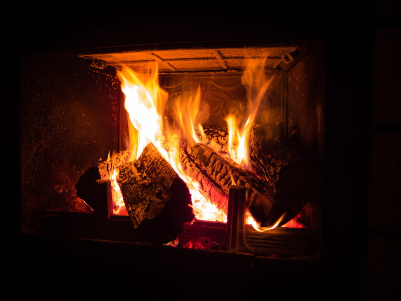 hot, fire - natural phenomenon, timber, relax, Flame, close-up, relaxation, red, 4K, by the fireplace, no people, Fireplace, flammable, indoors, burning