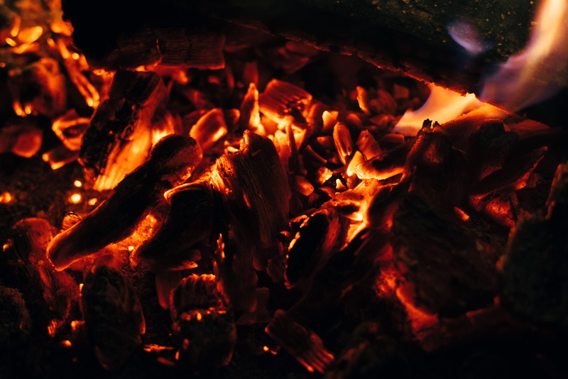 austria, night, motion, fire, 5K, burning, nature, glowing, firewood, flame, bonfire, heat - temperature, wood, no people, close-up, heat, campfire, living coal