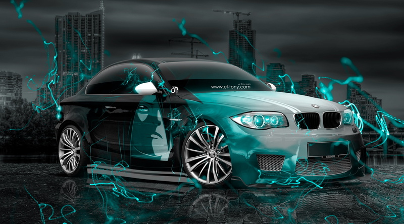 Aero, no people, blue, aerography, 4K, Creative, energy, bmw, car, wheel, night, black, architecture, illuminated, stationary, land vehicle, outdoors