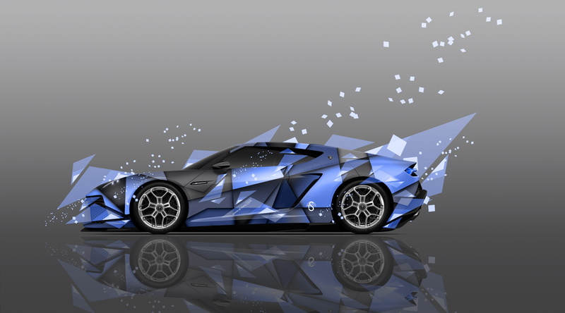 asterion, aerography, no people, diamond - gemstone, indoors, silver colored, luxury, studio shot, transparent, paper, origami, star shape, lamborghini