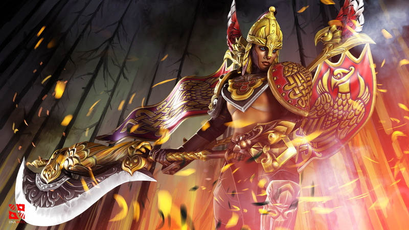 legion, weapon, armor, loading, shield, metal, heavy, 1080P, ax, hd, desktop, screen, commander, tresdin, helmet, dota
