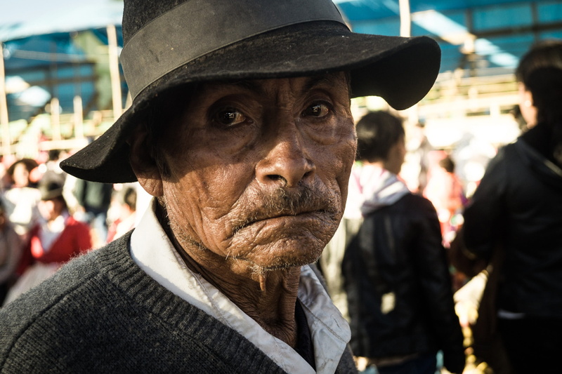 old age, beard, human, village, senior adult, adult, peruvian, contemplation, field, sadness, hardworker, oldman, lightandshadow, hat, people, focus on foreground