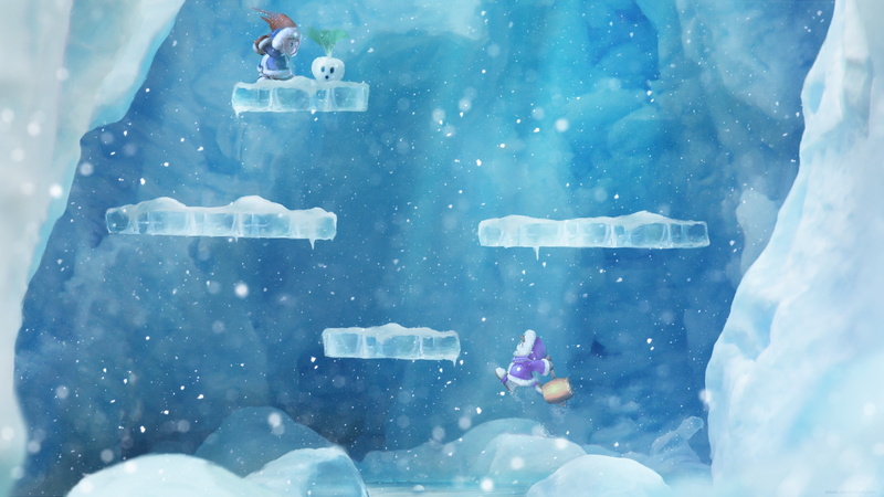 Ice Climber, digital composite, window, screenshot, cold temperature, transparent, outdoors, 4K, themed, application, warm clothing, close-up, one person