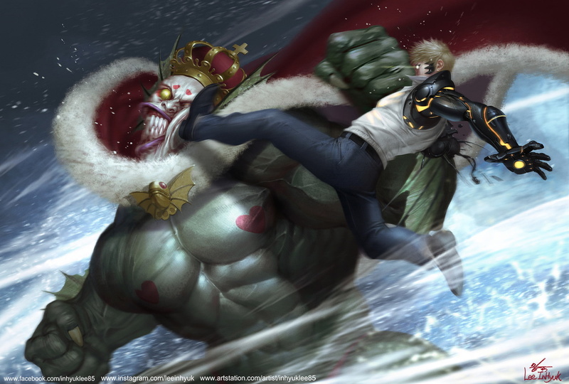 Genos (One-Punch Man), Anime, 1080P, One-Punch Man, Deep Sea King