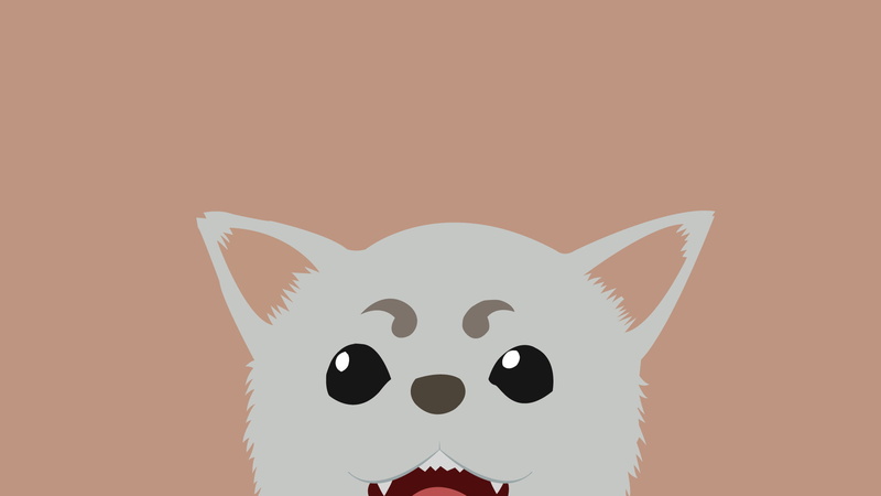 1080P, Gintama, Anime, Dog, Sadaharu (Gintama)