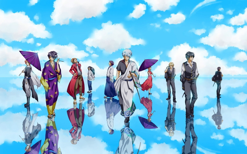 real people, Gintama, outdoors, full length, day, clothing, group, women, adult, cloud - sky, nature, men, blue, 2K, sky, people, group of people, sunlight