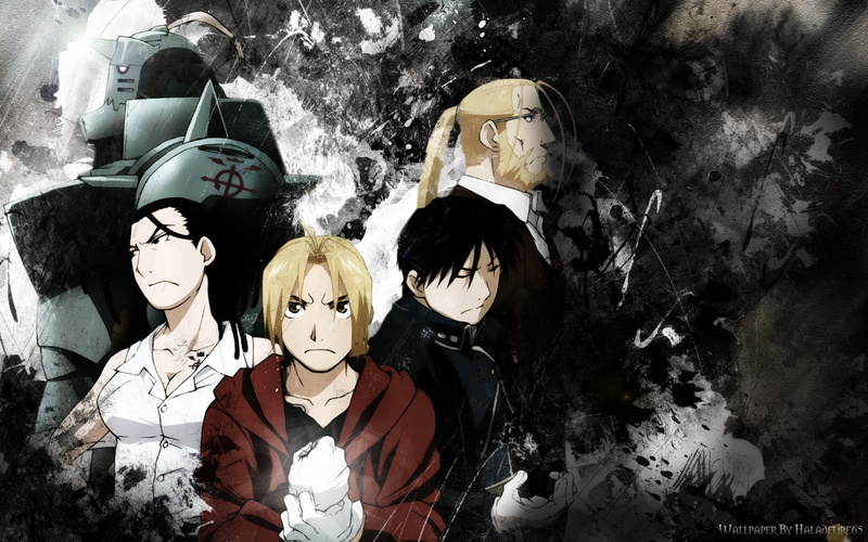 anime, Full Metal Alchemist, 720P, Elric Alphonse, anime boys, Elric Edward, Roy Mustang