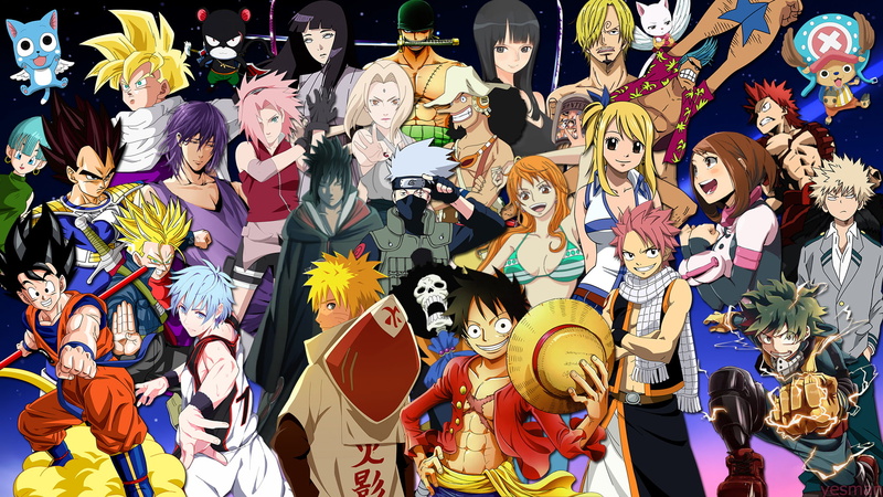 One Piece, Kakashi Hatake, Monkey D. Luffy, Trunks (Dragon Ball), Anime, Crossover, Sasuke Uchiha, Sanji (One Piece), Kurokos Basketball, Usopp (One Piece)