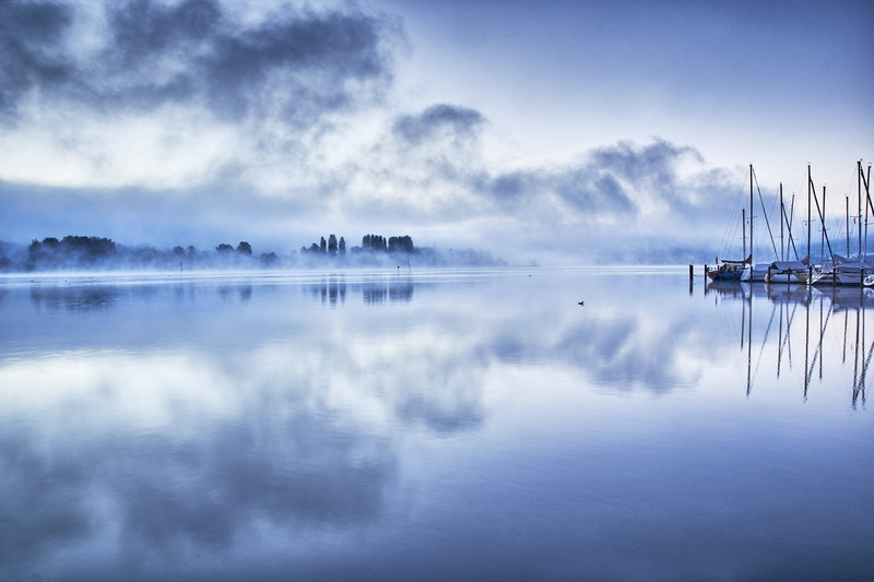 travel destinations, transportation, scenics - nature, ocean, lake, sea, scenic, no people, sailboat, cloud - sky, blue, reflection, tranquil scene, water
