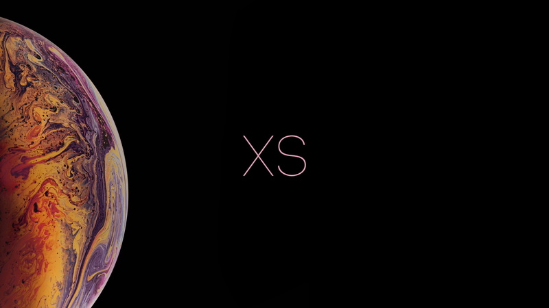 iPhone XS, 4K, 4K, gold