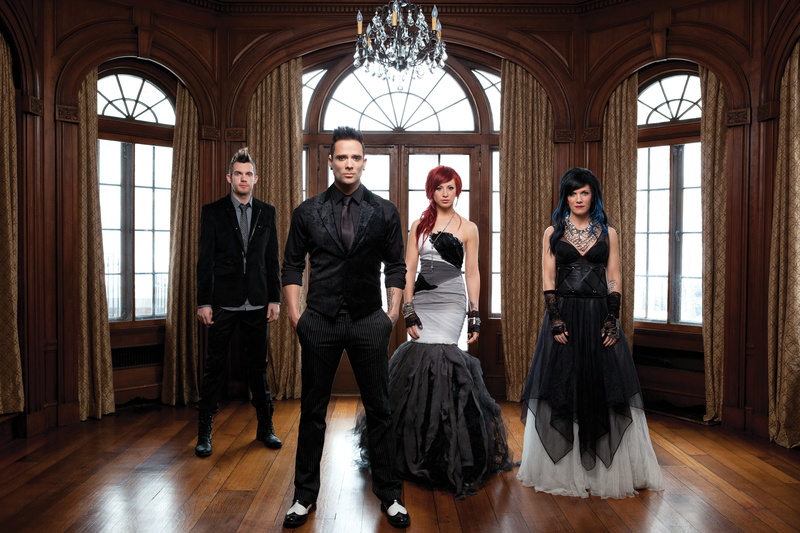 religion, s, three People, suit, ballroom, wood, women, standing, fashion, looking at camera, flooring, people, front view, caucasian Ethnicity, christian rock