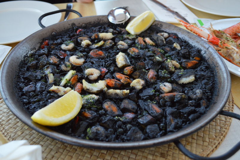 nutrition, recipe, diet, no people, fruit, culture, close-up, black, freshness, delicious, rice, cuisine, balearic, day, kitchen utensil, sea, gourmet