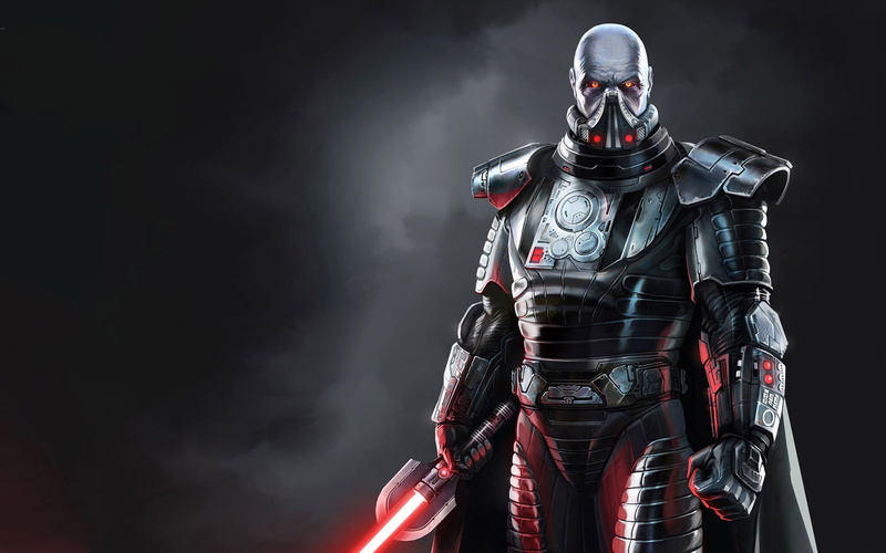 star, wars, games, video, 1080P, lord, sith, red, force, hd, art