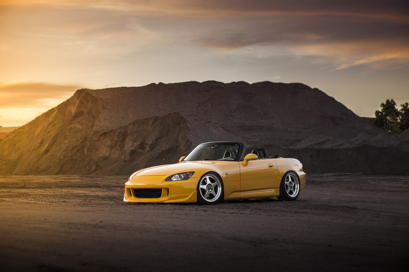 s2000, coupe, s, convertible, yellow, 1080P, honda, car, Tuning