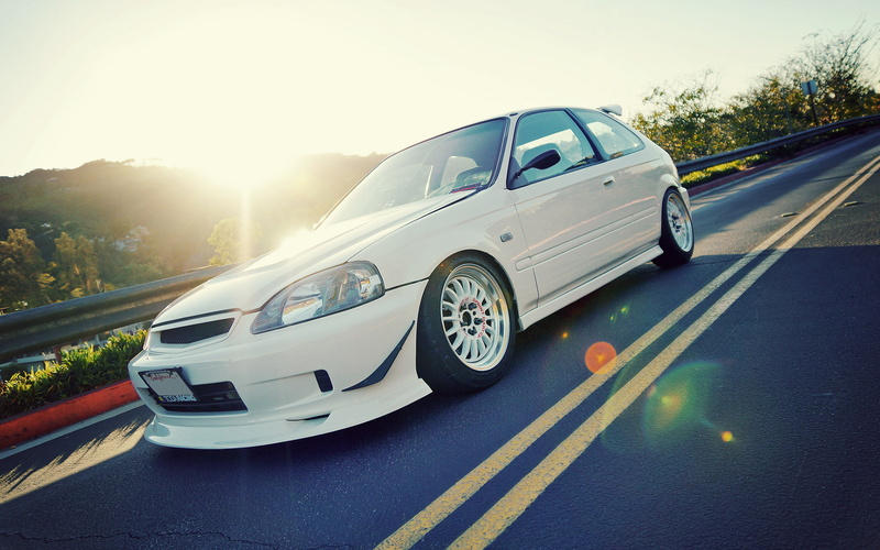 honda, 1080P, cars, civic, sunlight, hd