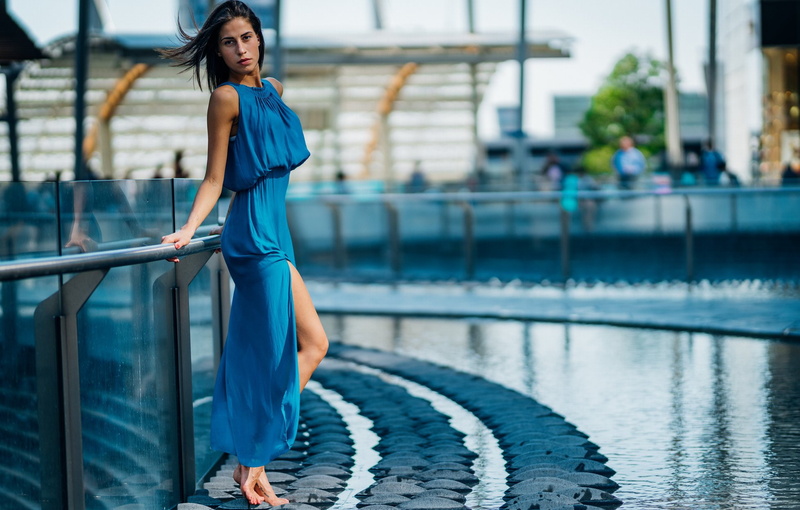 Marco Squassina, 1080P, the cut, girl, dress, pose, Greta Cozzi