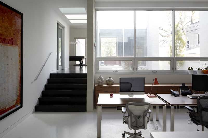 window, seat, home office, absence, no people, transparent, day, glass - material, Windows, empty, electric lamp, table, imac, computer, desk, office, 1080P