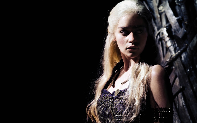 Game, Emilia, Thrones, Daenerys, Clarke, Season, 2K, Targaryen