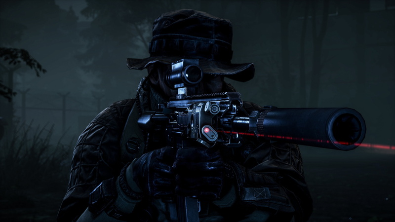 Battlefield 4, battlefield 4: night operations, weapon, camouflage, night, gun, 4K