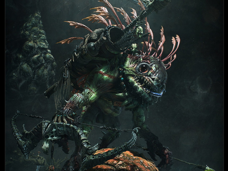 720P, Warcraft, Fantasy, Warrior, Dark, World Of Warcraft, Murloc (World of Warcraft), Creature