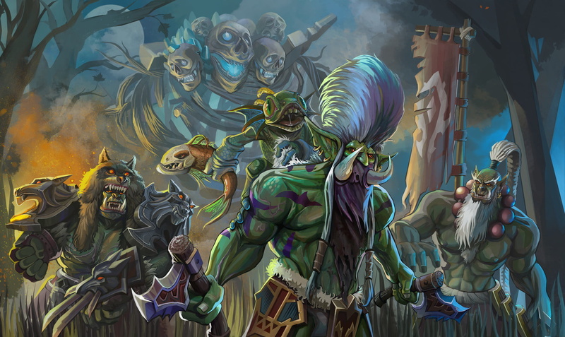 1080P, World Of Warcraft, Orc, Troll, Murloc (World of Warcraft), Warcraft