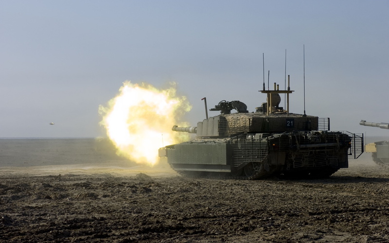 military, tank, Challenger 2, vehicle, 2K