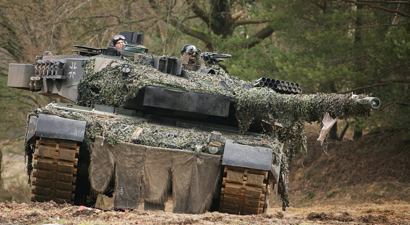 tank, military vehicle, German, field, Leopard 2, camo, Bundeswehr, MBT, 4K