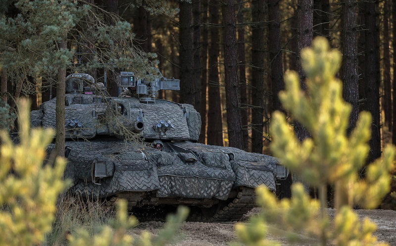 Challenger 2, tank, 1080P, weapons